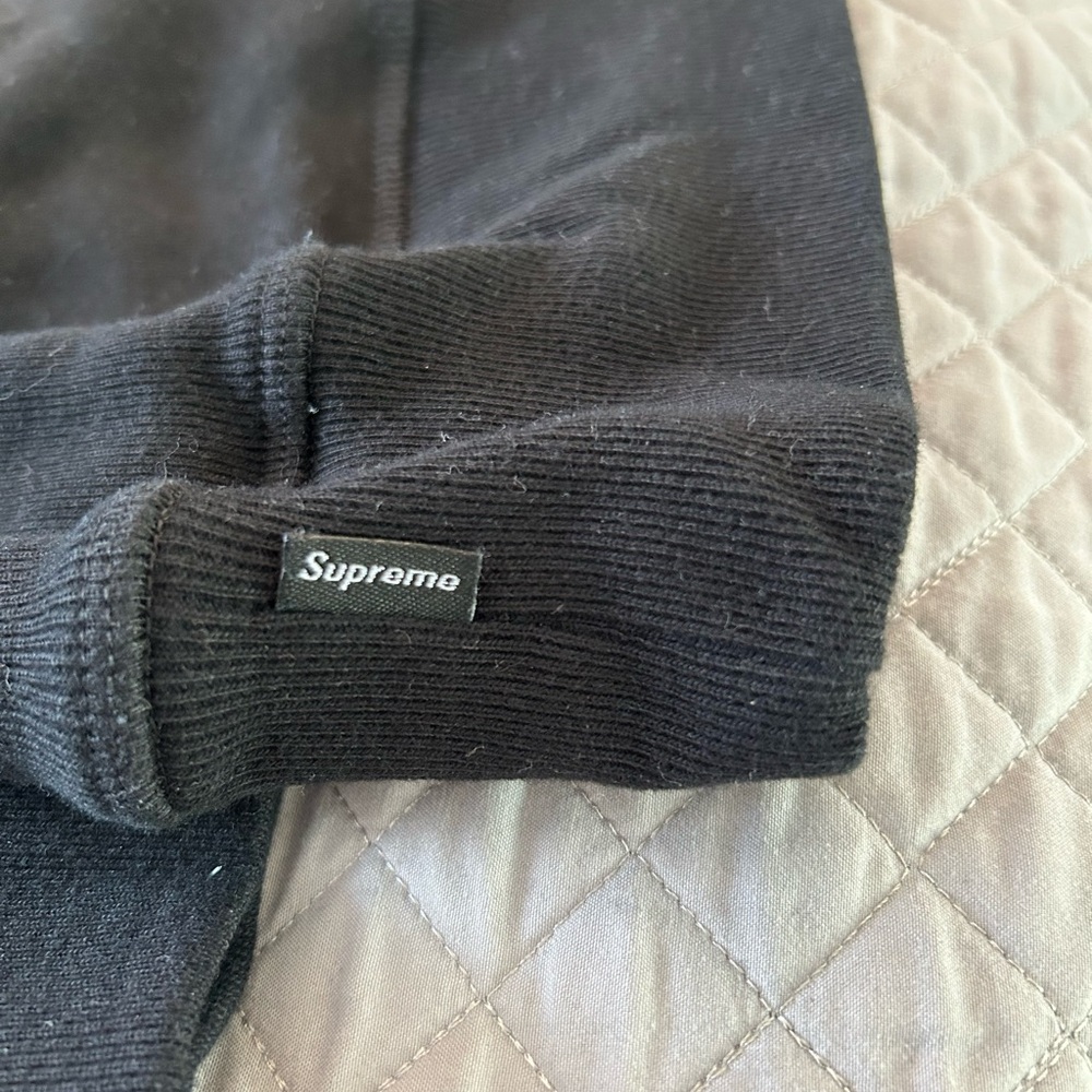 Supreme Black Cross Box Logo Sweatshirt Hoodie Iconic Style EUC!!! GREAT DEAL!!! - Picture 5 of 8